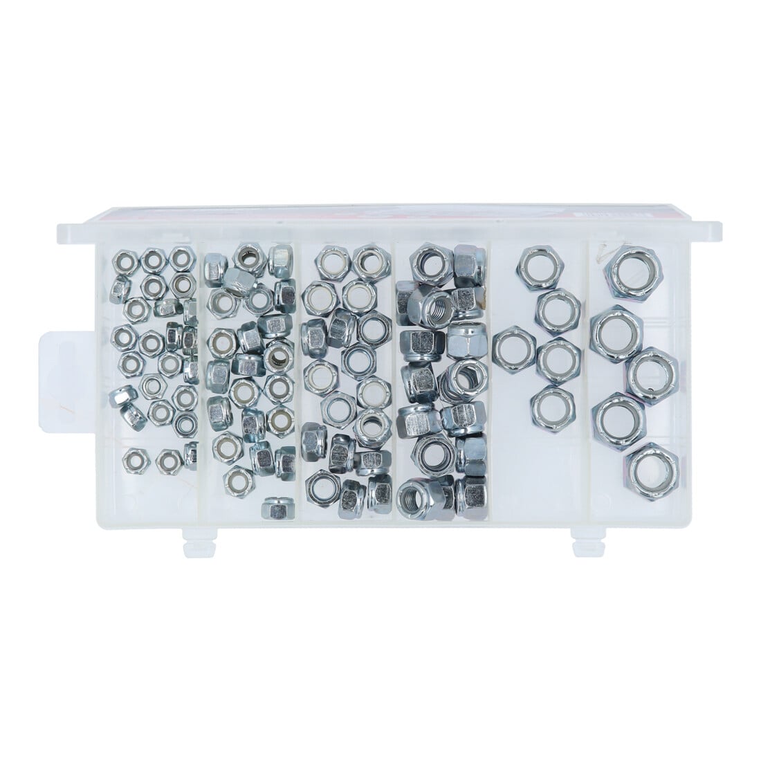 KS Tools assortiment moeren, zelfborgend, UNF, 100 delig