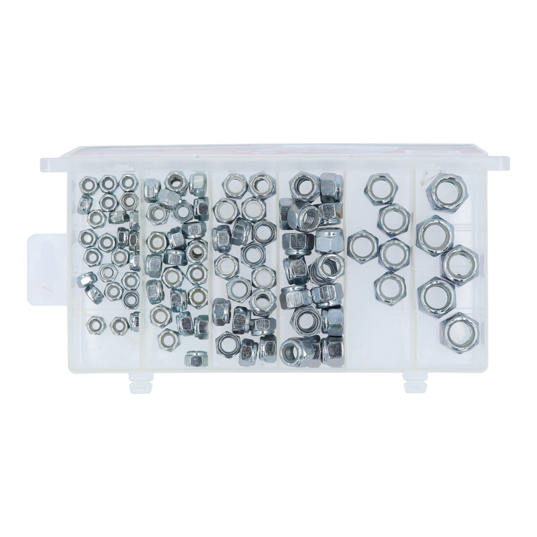 KS Tools assortiment moeren, zelfborgend, UNF, 100 delig