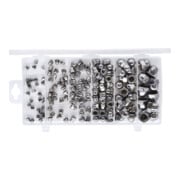 KS Tools assortiment roestvrijstalen moeren, metrisch, 150 delig-5