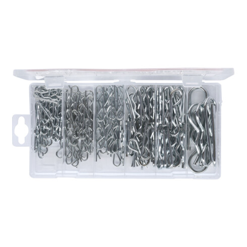 KS Tools assortiment splitpennen, 1.8x33 - 3.9x75, 150 stuks