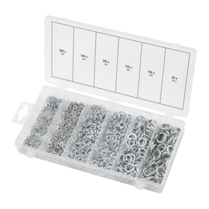 KS Tools assortiment veerringen, M3-10, 1200 dlg