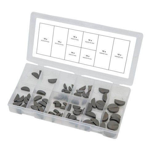 KS Tools Assortimento di cunei a molla, 80pz.