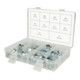 KS Tools Assortimento di mini fascette stringitubo, Ø7-18mm, 78pz.-1