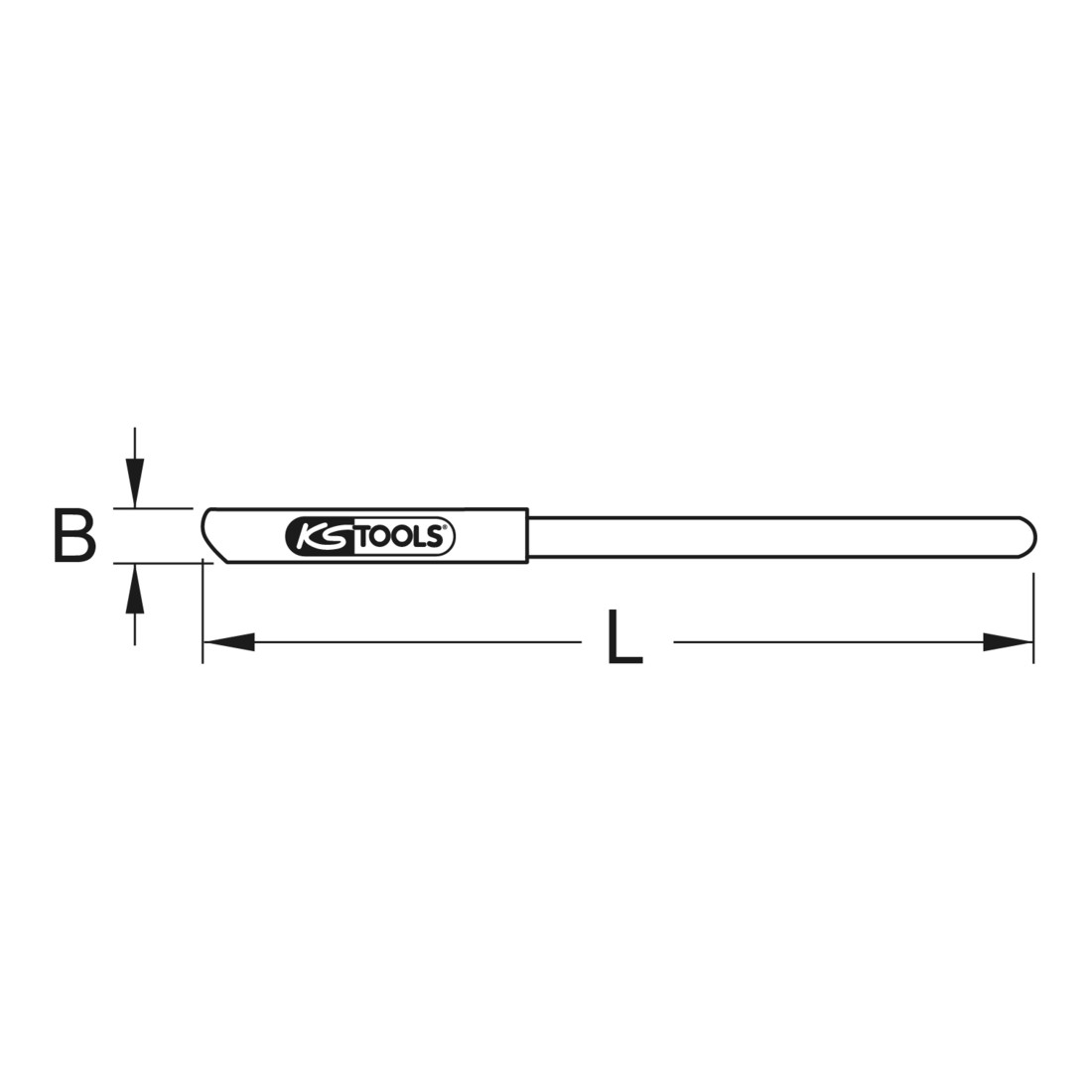 KS Tools Asta di sollevamento BRONZEplus
