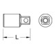 KS Tools Augmentateurs BRONZEplus 3/4" x 1"