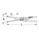 KS Tools Auspuffschellen-Zange PSA, 310mm