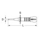 KS Tools Automatik-Körner, rund, Ø 4mm-4