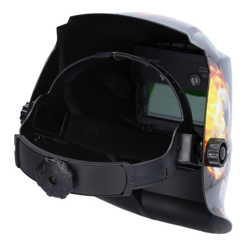 KS Tools Automatisch lasmasker, flame-design