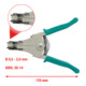 KS Tools automatische draadstripper, 0.5-2mm