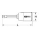 KS Tools Avvitaprigionieri magnetico 1/4"-4