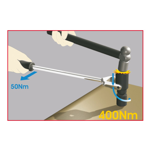 KS Tools Avvitatore a impulsi manuale 1/2", 475mm