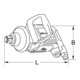 KS Tools Avvitatore a percussione pneumatico ad alte prestazioni 1" superMONSTER 3405 Nm-5