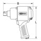 KS Tools Avvitatore ad impulsi 1" ad aria compressa, 1490Nm-4