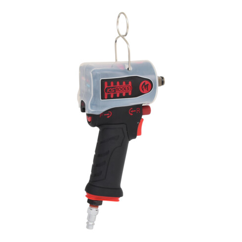 KS Tools Avvitatore ad impulsi pneumatico miniMONSTER 1/2" ad alte prestazioni, 1.390 Nm, con coperchio di protezione