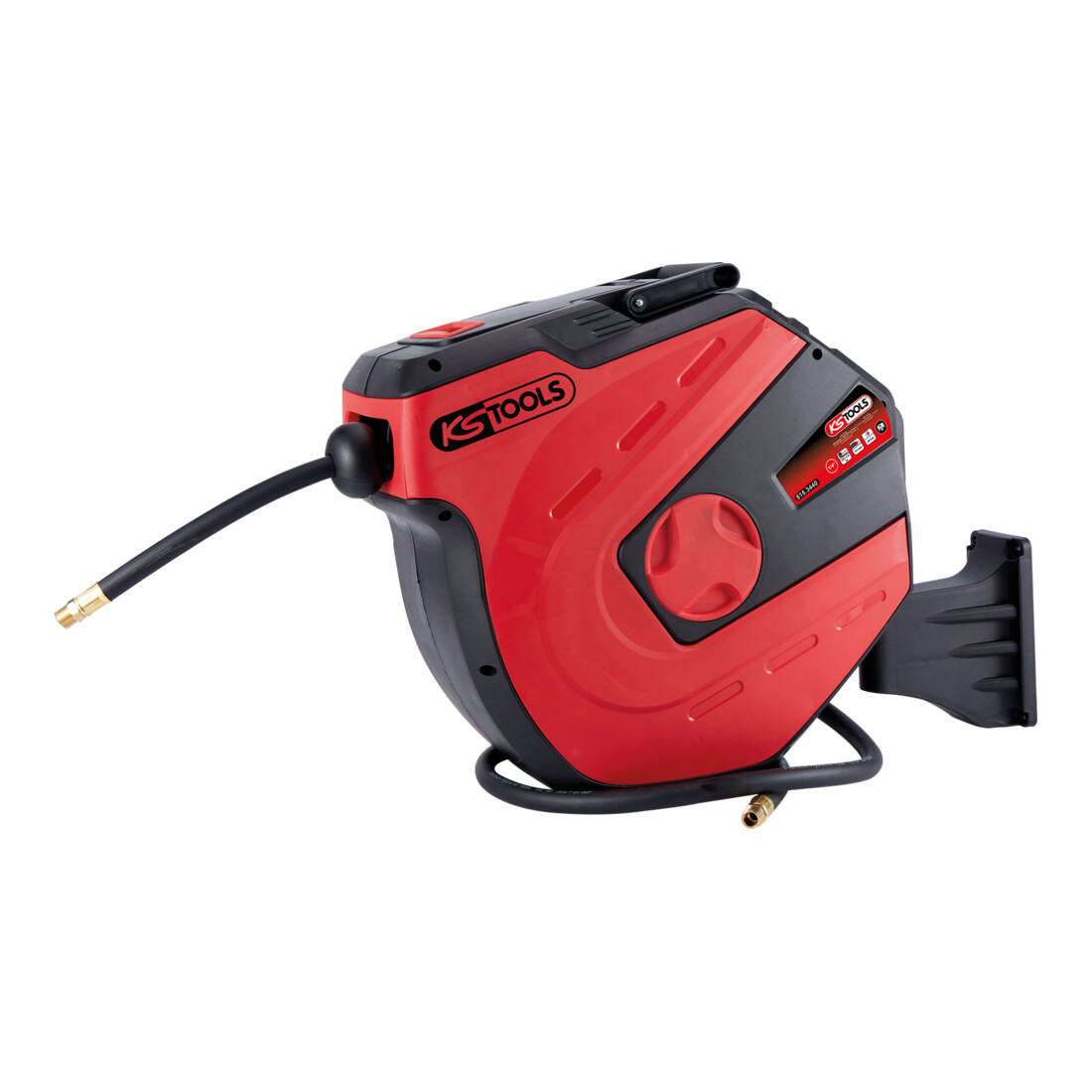 KS Tools Avvolgitore automatico tubi per aria compressa, Ø10mmx15m