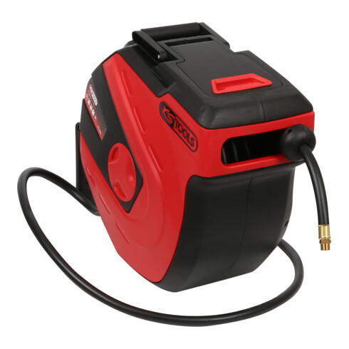 KS Tools Avvolgitore automatico tubi per aria compressa, Ø13mmx15m