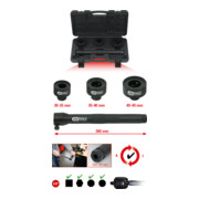 KS Tools axiaiale koppeling speciale steeksleutelset, 4 st.-1