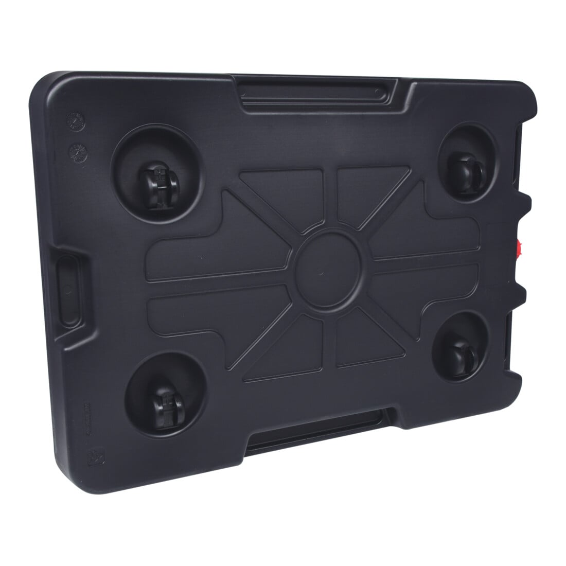KS Tools Bac de récupération 30 litres, extra plat, sur roulettes
