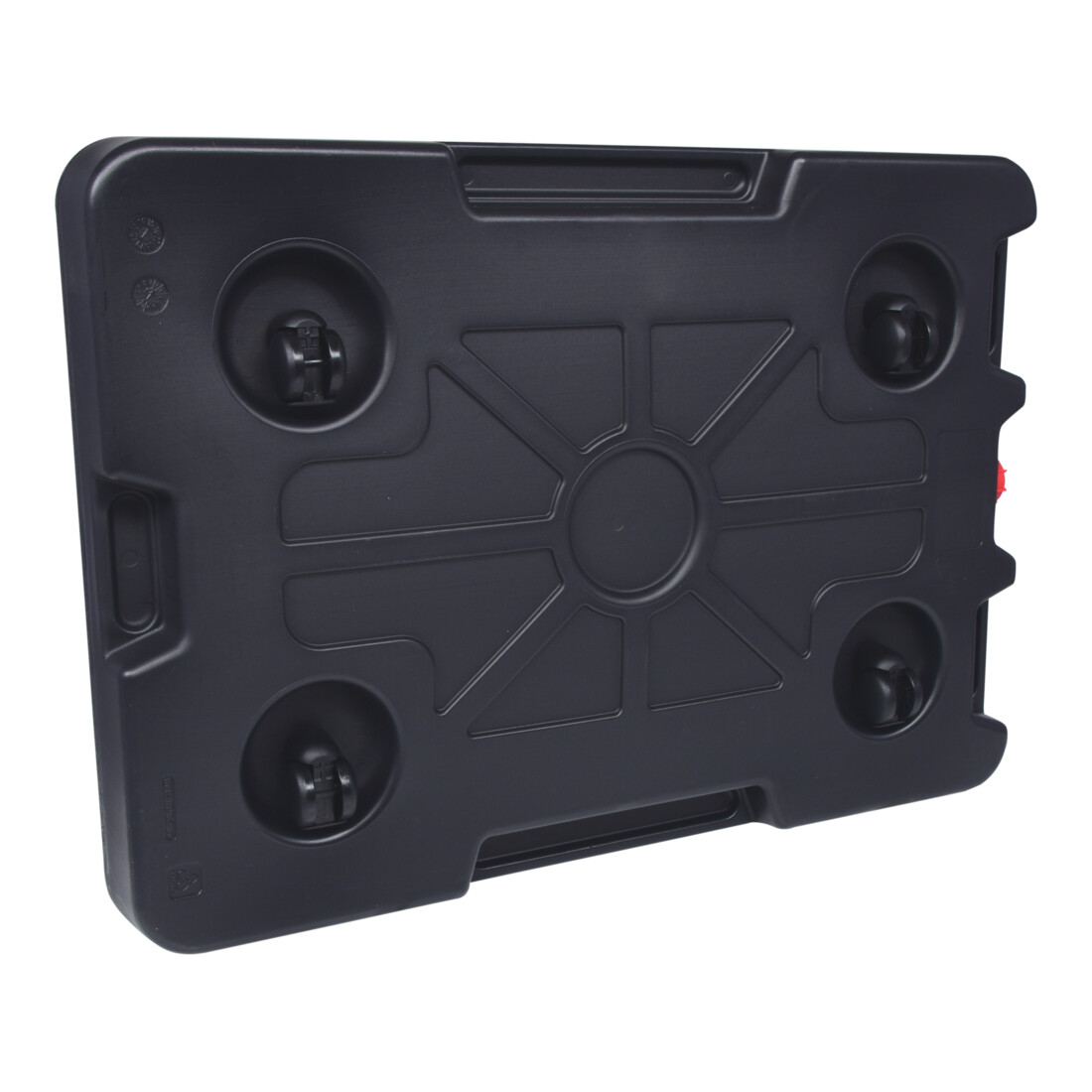 KS Tools Bac de récupération 30 litres, extra plat, sur roulettes