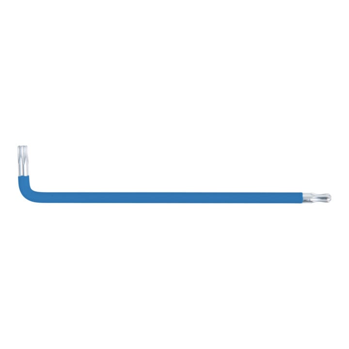 KS Tools balkop TX L-sleutel, XL, T20, lichtblauw