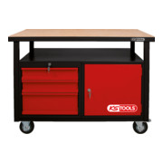 KS Tools Banco da lavoro mobile con 3 cassetti e 1 sportello-3