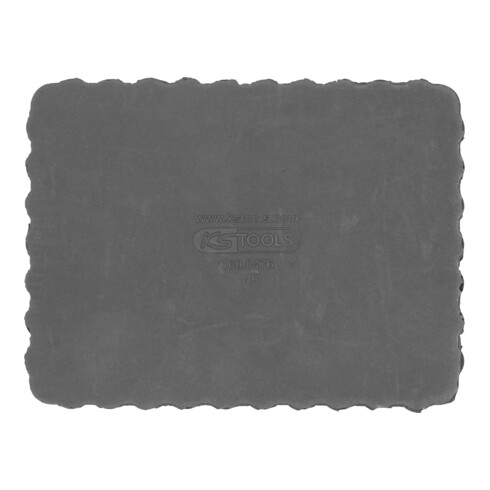 KS Tools Base in gomma 01 per piattaforme elevatrici, 160 x 120 x 20mm