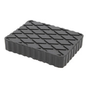 KS Tools Base in gomma 02 per piattaforme elevatrici, 160 x 120 x 30mm-1