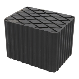 KS Tools Base in gomma 07 per piattaforme elevatrici, 160 x 120 x 115mm