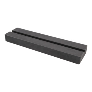 KS Tools Base in gomma 09 con scanalatura per piattaforme elevatrici, 373 x 100 x 35mm