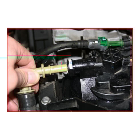 KS Tools benzineleiding tang, schuin, 220mm