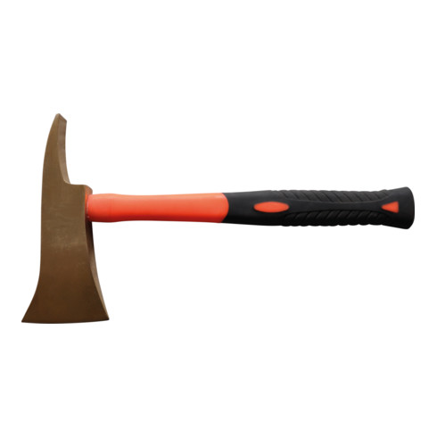 KS Tools BERYLLIUMplus Feuerwehrbeil mit Fiberglasstiel, 400 mm