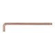 KS Tools BERYLLIUMplus inbussleutel, lang 5 mm, met kogelkop