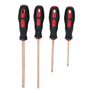 KS Tools BERYLLIUMplus sleufschroevendraaierset 4 stuks