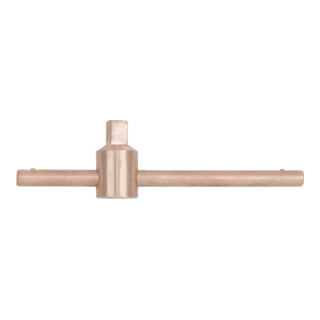 KS Tools BERYLLIUMplus T-greep met slede 1/4" 200 mm