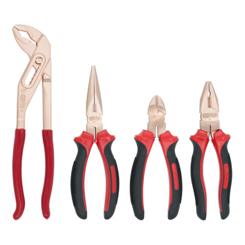 KS Tools BERYLLIUMplus tangenset 4 stuks