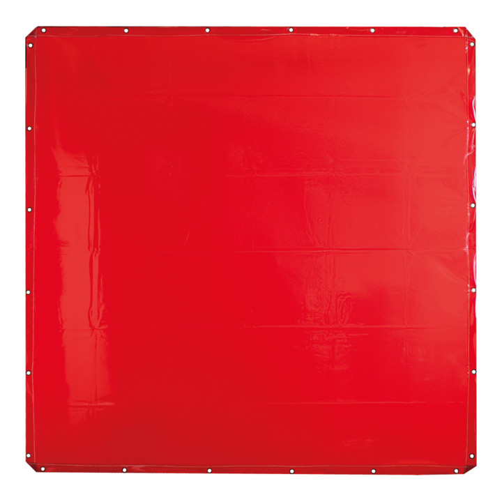 KS Tools beschermend lasdekzeil, rood