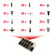 KS Tools bevestigingsclip set voor Volvo, 350 stuks