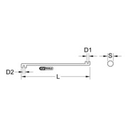 KS Tools Biegeeisen für Baustahldraht-3