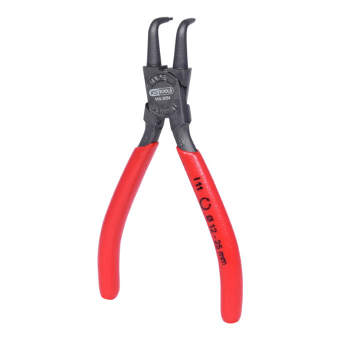 KS Tools binnen borgveertang, schuin