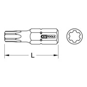 KS Tools Bit 1/4" TX PLUS, 30mm, IP7-3