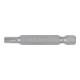 KS Tools Bit 1/4" TX PLUS, foro, 50mm, IPR30-1