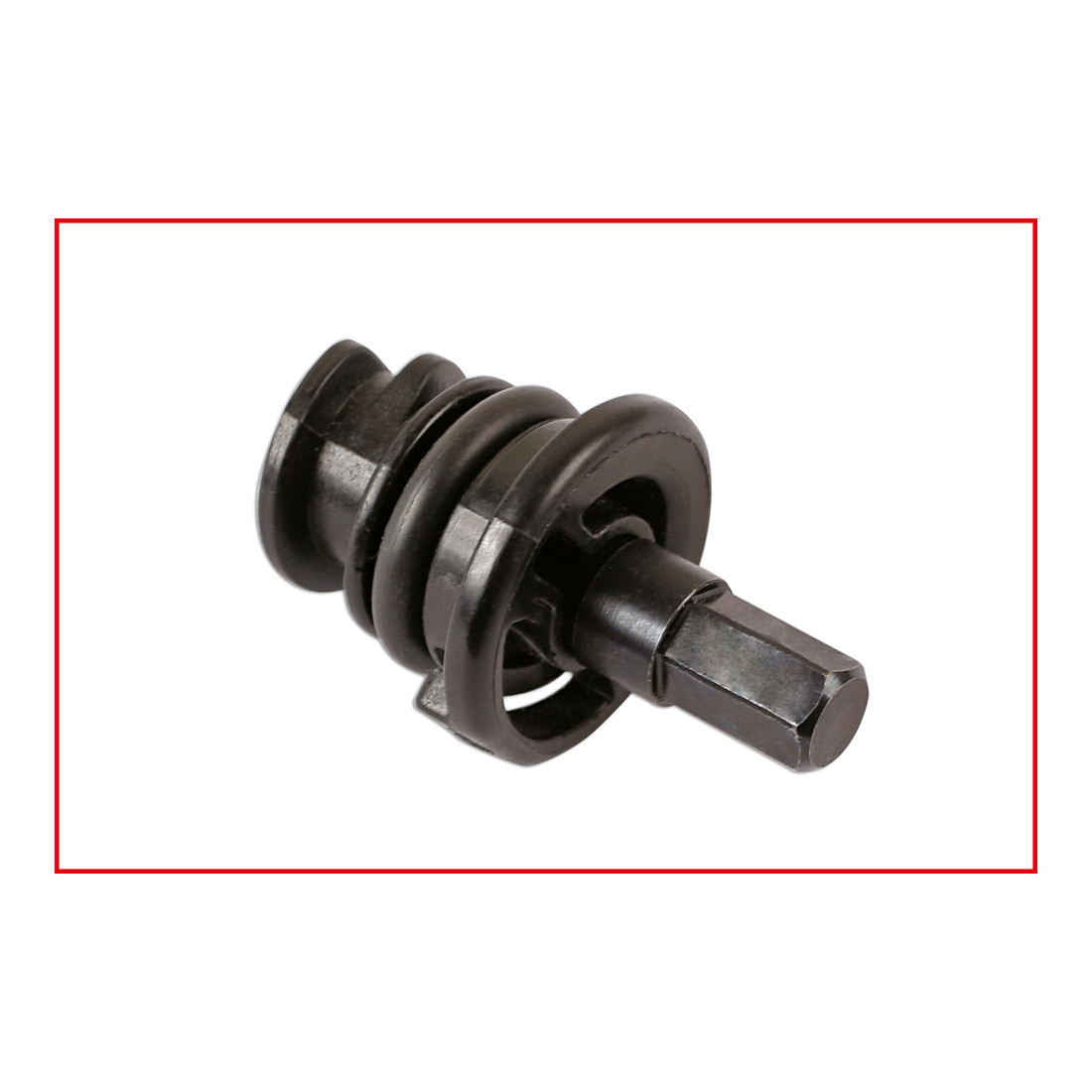 KS Tools Bit a profilo speciale per viti di scarico olio in plastica 1/4" VAG