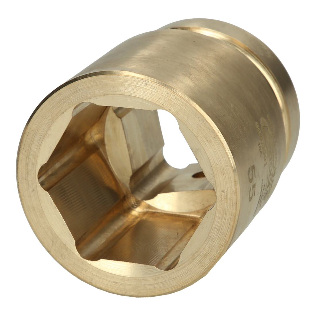 KS Tools Bit chiave a bussola doppia BRONZEplus 1.1/2", esagonale, 75mm