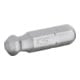 KS Tools Bit CLASSIC 1/4" a esagono incassato, con testa a sfera, 25mm, pollici-1