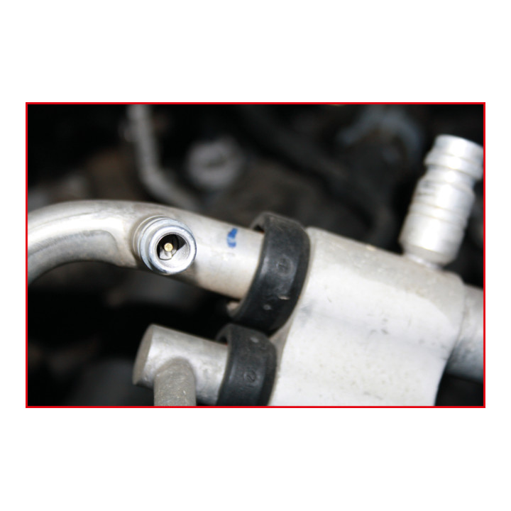 KS Tools bit doppenset voor airco vaste smoorklep, 2-delig