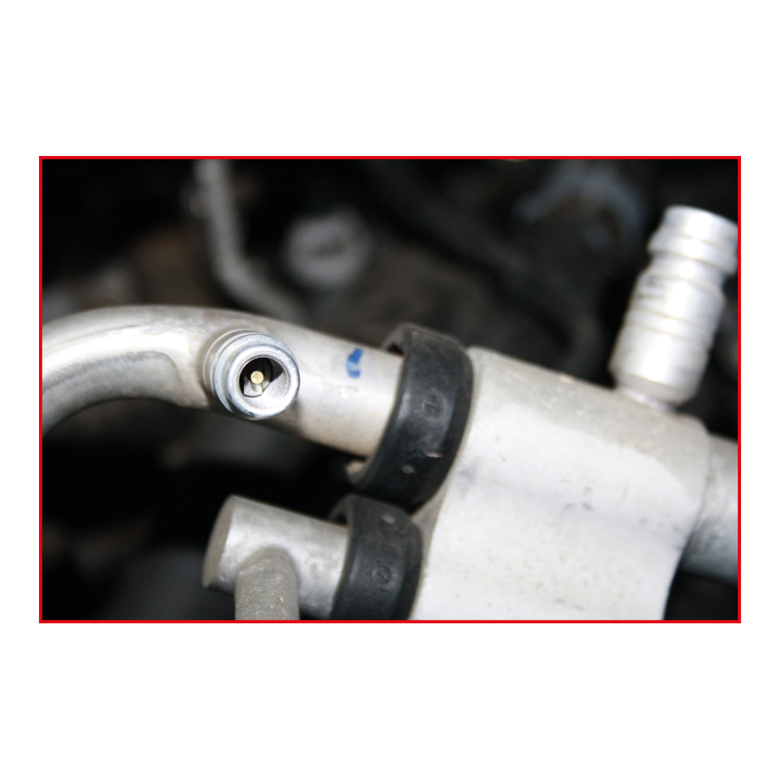 KS Tools bit doppenset voor airco vaste smoorklep, 2-delig