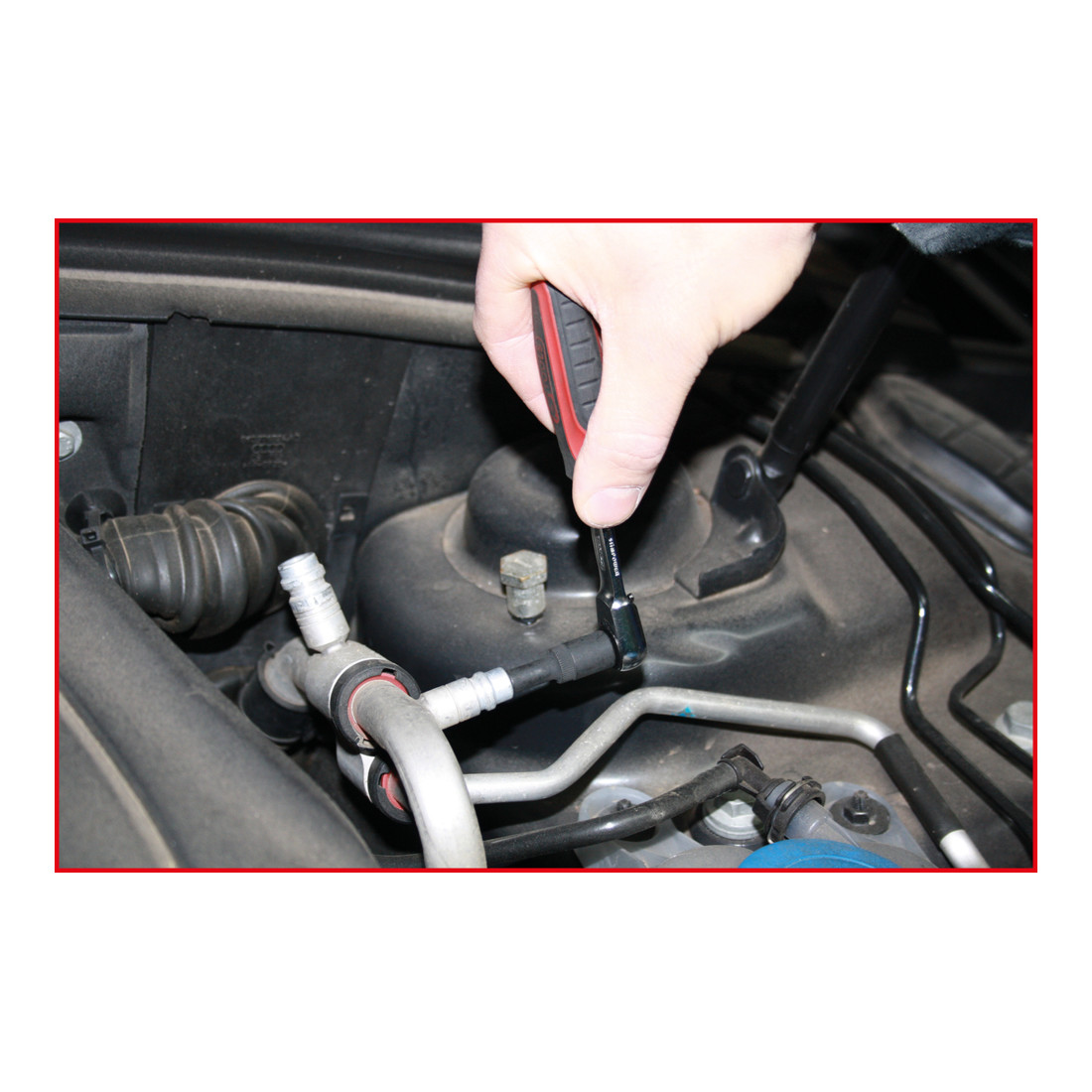 KS Tools bit doppenset voor airco vaste smoorklep, 2-delig