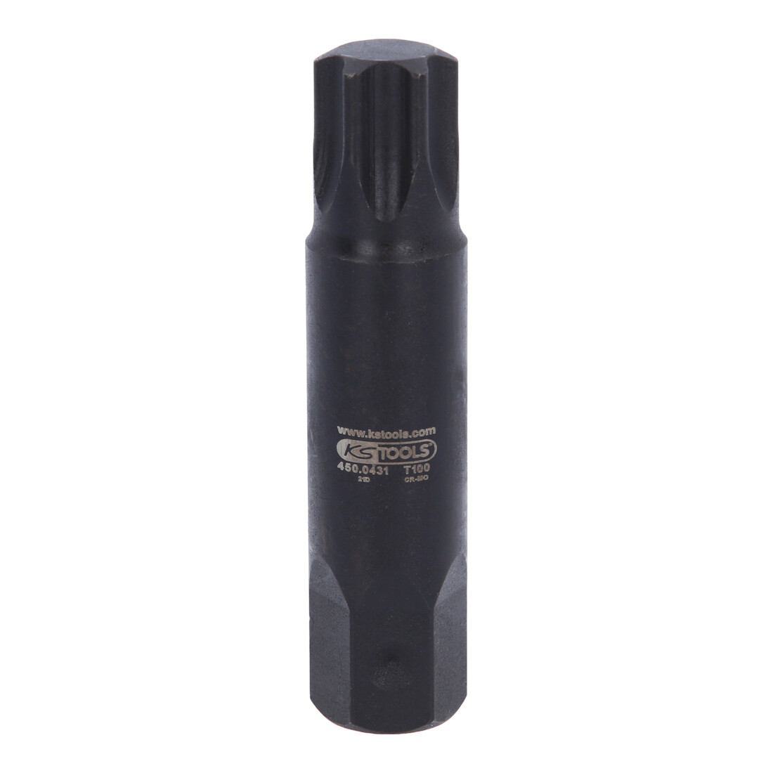 KS Tools Bit per avvitatori ad impulsi viti TX-E, L=107mm, T100