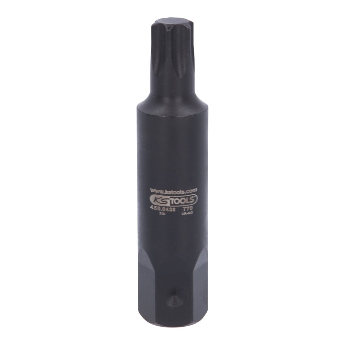 KS Tools Bit per avvitatori ad impulsi viti TX-E, L=107mm, T70