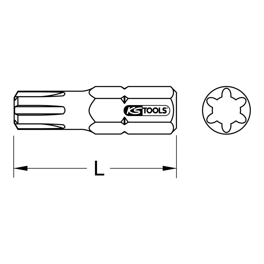 KS Tools Bit RIBE CLASSIC 5/16"